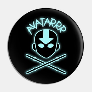 Avatar - Avatarrr - Airbender and Crossbones Pin