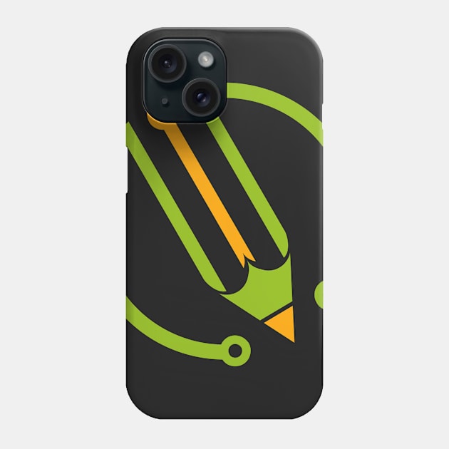 Tech Education Logo Phone Case by Toogoo