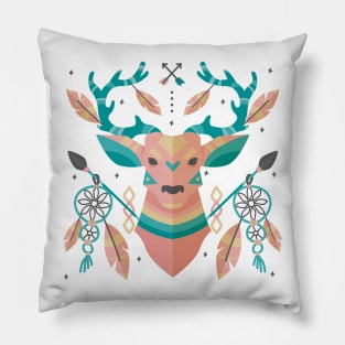 Ethnic Deer Pillow
