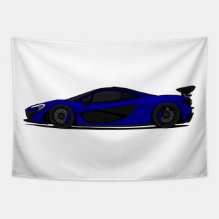 MCLAREN P1 NAVY Tapestry