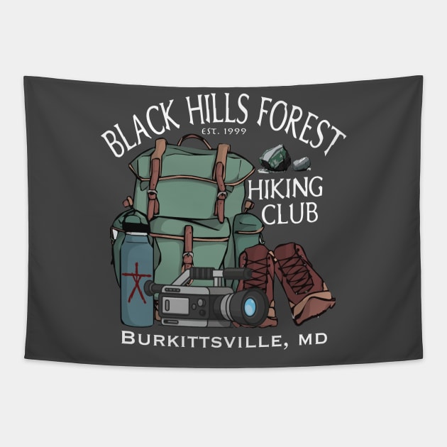 Blair Witch Hiking Club Tapestry by DreadfulThreads