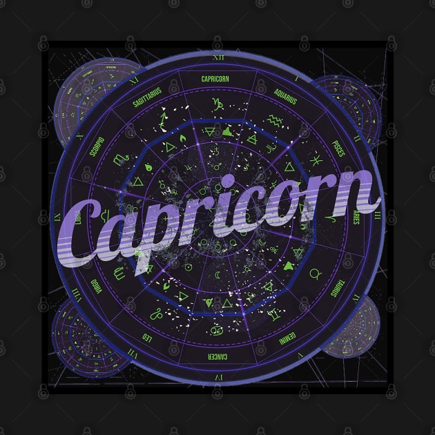 Capricorn Zodiac Astrology by Aurora X