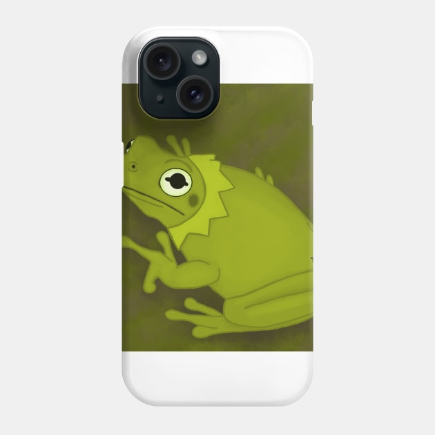 The Frog Phone Case by AndrewValdezVisuals