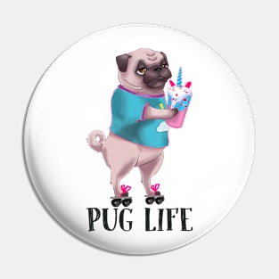 Pug Life Pin