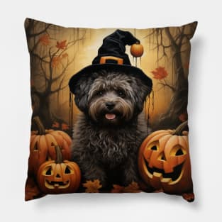 Puli Halloween Pillow