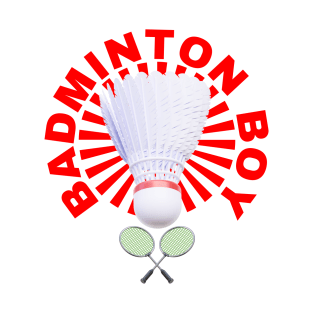 Badminton Boy - Badminton Player T-Shirt