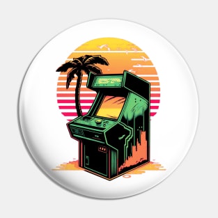 Retro Arcade Machine Pin