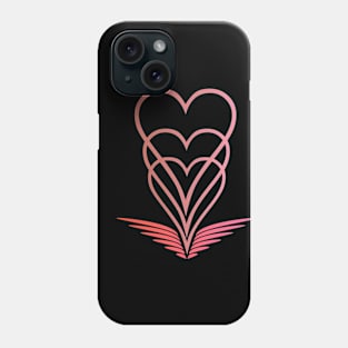 Winged heart Phone Case