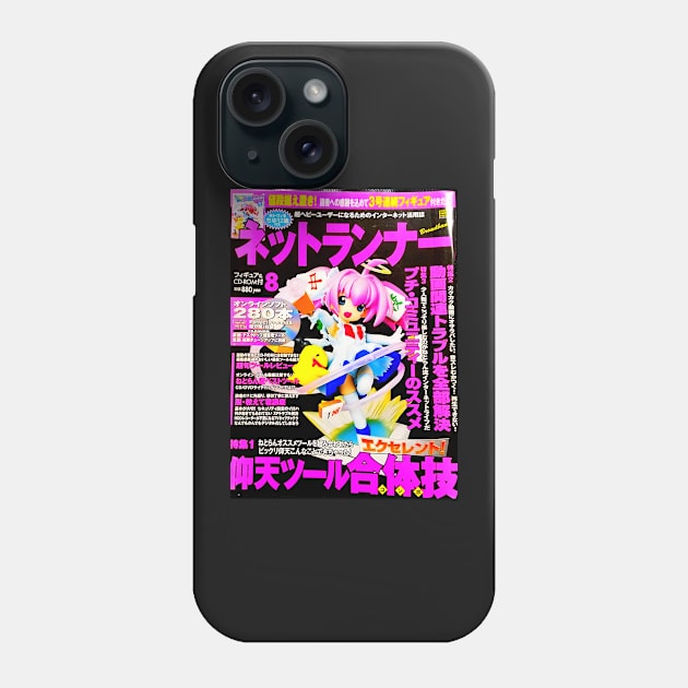 Pink Twintails [animecore ~REmix~] Phone Case by PC98