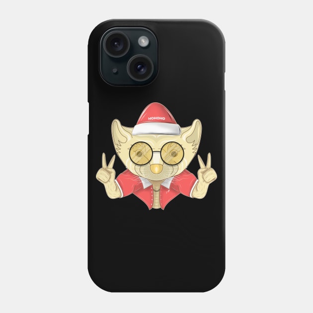 santa pine marten Phone Case by dwalikur