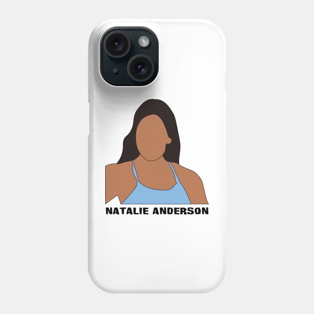 Natalie Anderson Phone Case by katietedesco