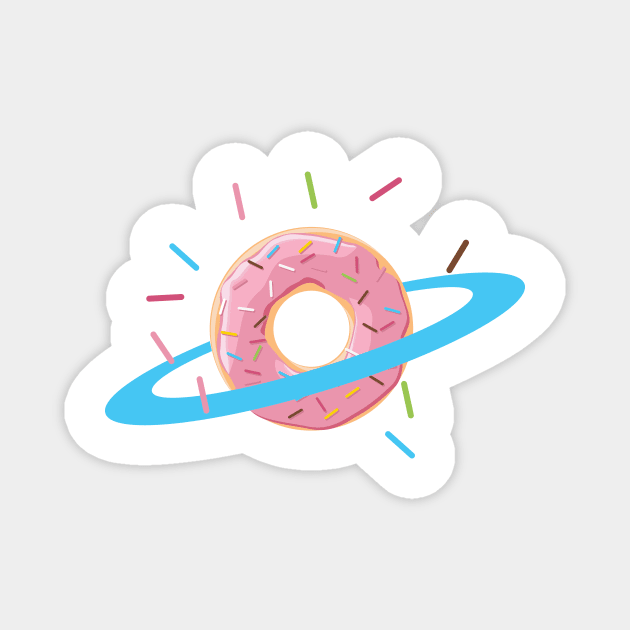 Donut Planet Magnet by Skylane