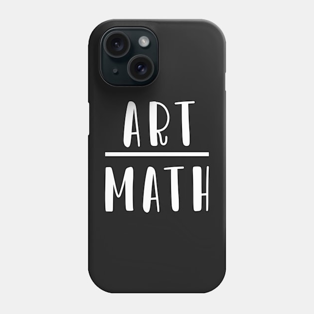 Art over Math. Phone Case by CityNoir