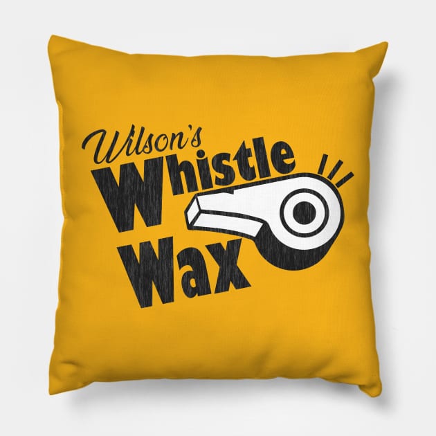 Whistle Wax Pillow by acurwin