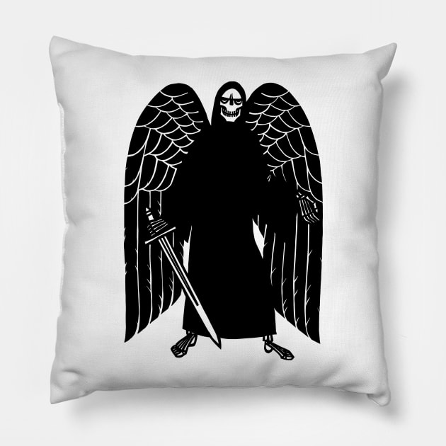 Angel of Death Pillow by n23tees