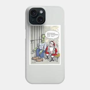 Santa in Jail Phone Case