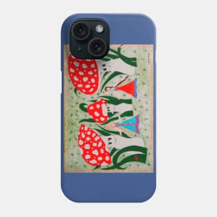 Dance of the Mushroom Fairies Phone Case