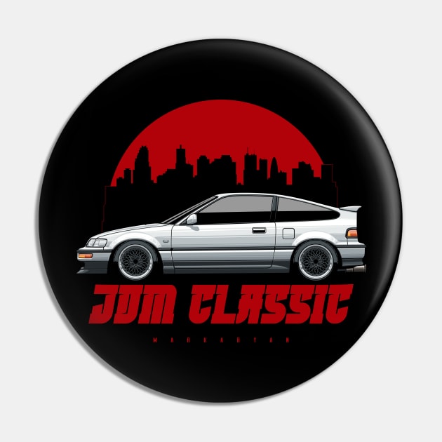 JDM classic CRX Pin by Markaryan