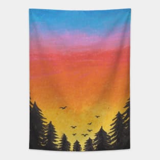 Vibrant Sky Tapestry