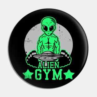 Alien Gym Pin