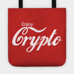 Enjoy Crypto - vintage design Tote