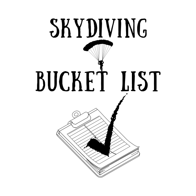 Skydiving bucket list by IOANNISSKEVAS