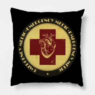 Vintage Emergency Medic Pillow