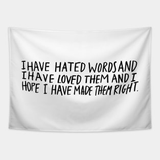 Words Tapestry