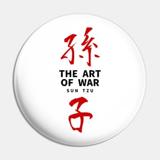 SUN TZU - THE ART OF WAR (white edition V.2) Pin