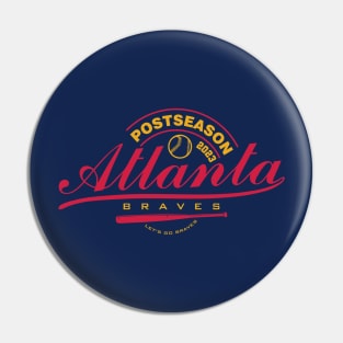 Braves Postseason 2023 Pin