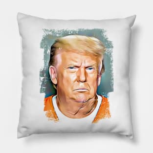 Donald Trump Mug Shot Pillow