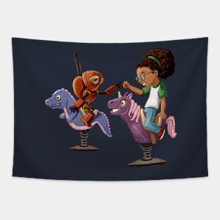 Gibson and Clara Ride Tapestry