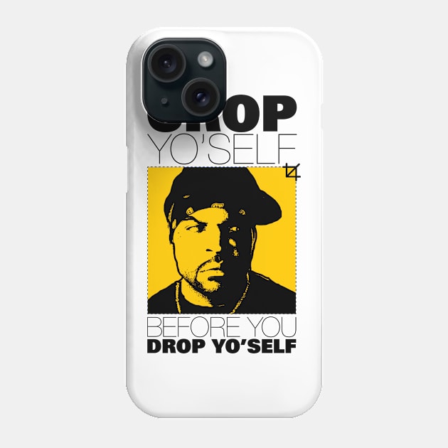 Crop Yo' self Before You Drop Yo' self Phone Case by MikeBrennanAD