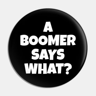 Ok Boomer Pin