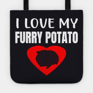 I Love my Furry Potato Guinea Pig Tote