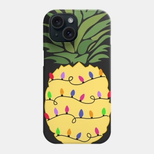 Pineapple Christmas Tree Lights Phone Case