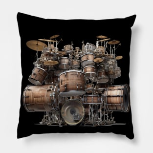 Drum Set Extreme Pillow