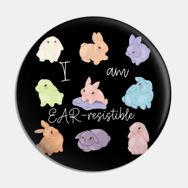 Bunny love Pin by LonePokemo