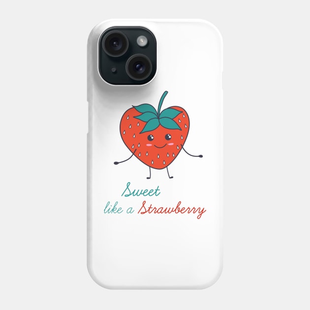 Sweet Strawberry Phone Case by DanielK