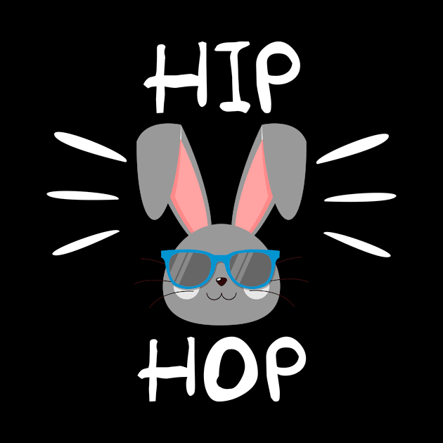 Hip Hop funny bunny by WAADESIGN