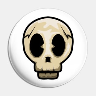 Cartoon Skull Pin