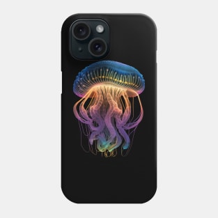 Glowing Jellyfish Phone Case