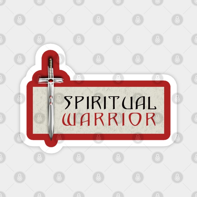 Spiritual Warrior Magnet by freespiritees