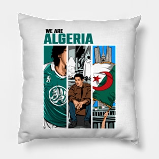 we are algeria Pillow