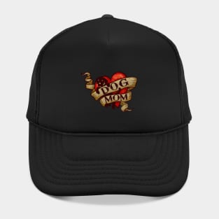 Vintage Heart Dog Mom Hat