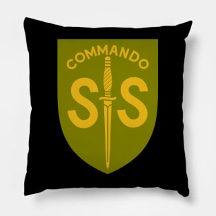 WW2 British Army No2 Commando SAS Badge Pillow