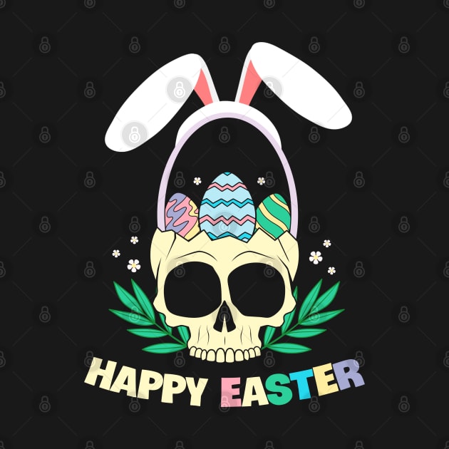 HAPPY EASTER SKULL SQUAD by Lolane