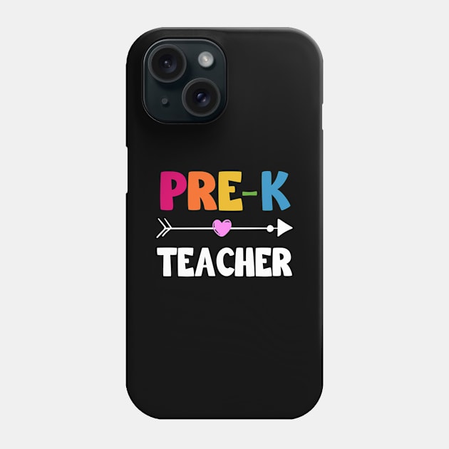 Pre-k Teacher Phone Case by Teesamd