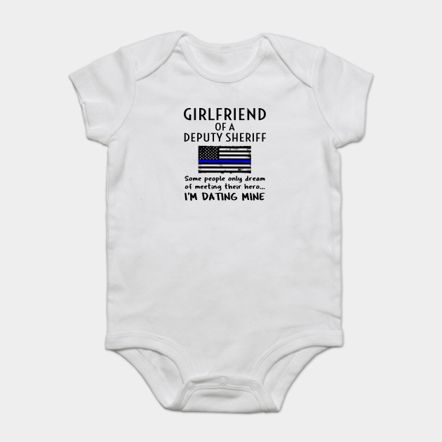 Girlfriend Of A Deputy Sheriff Us Thin Blue Line Deputy Sheriff