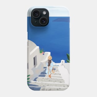 Santorini, Greece Travel Phone Case